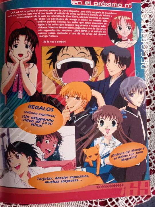 Sammeln von Zeitschriften und Zeitungen: KARE KANO ONE PIECE LOVE HINA FRUITS BASKET