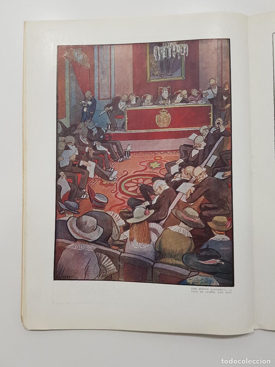 Collectionnisme de Revues et Journaux: REVISTA BLANCO Y NEGRO 1916. PRADERA SAN ISIDRO ROMER&Iacute;A MADRID. SALAMANCA. HUMOR SESI&Oacute;N ACADEMIA