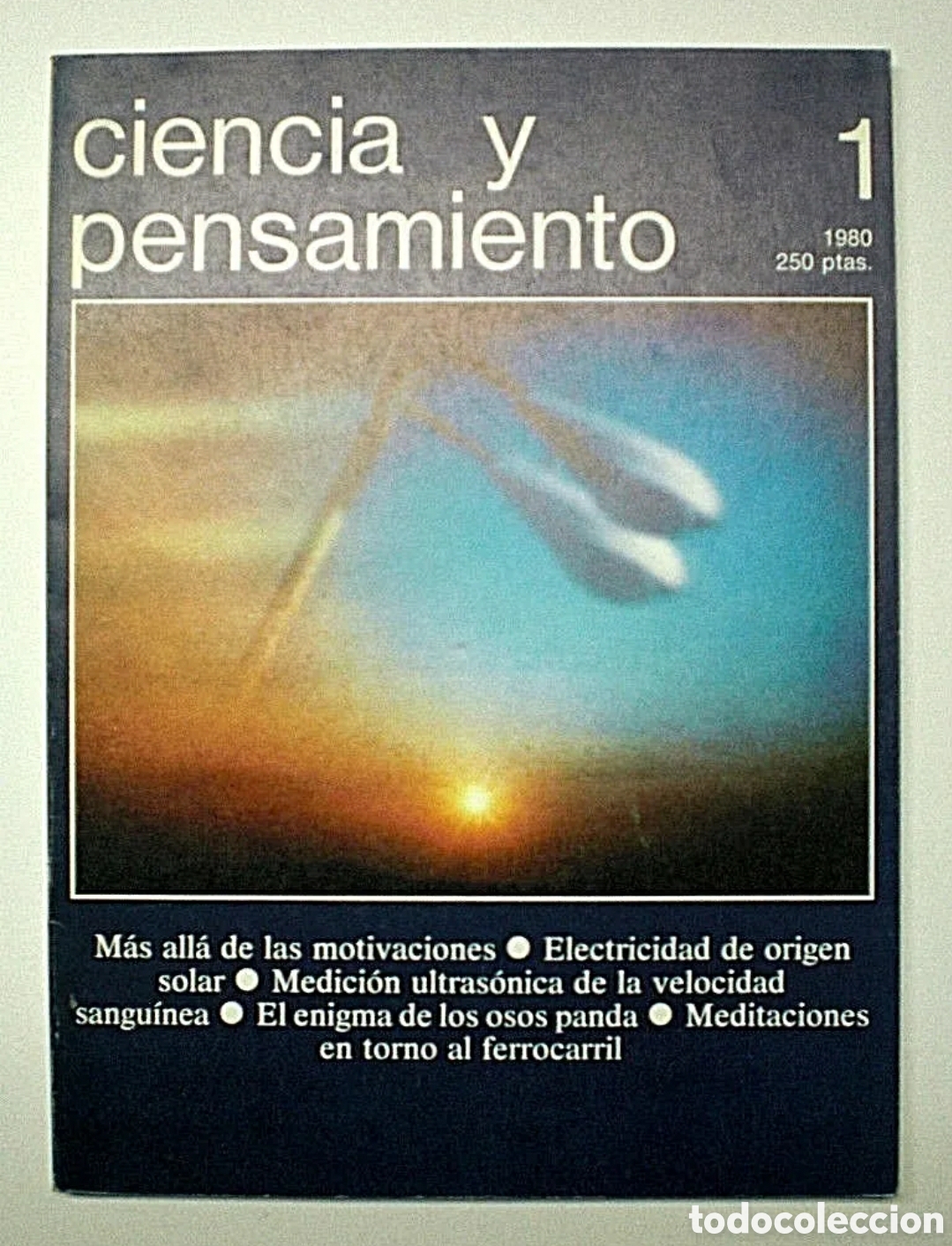 Collezionismo di Riviste e Giornali: CIENCIA Y PENSAMIENTO N&uacute;mero 1 1980