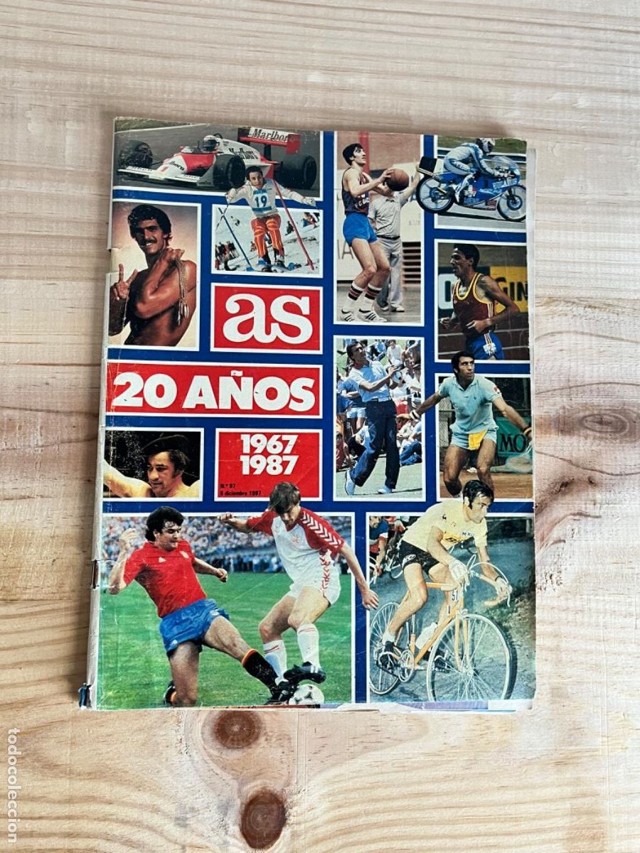 Coleccionismo de revistas y peri&oacute;dicos: Cv7. Revista AS 20 A&Ntilde;OS 1967-87