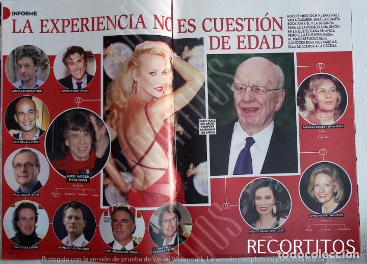 Coleccionismo de Revistas y Peri&oacute;dicos: JERRY HALL MICK JAGGER ROLLING STONES THE