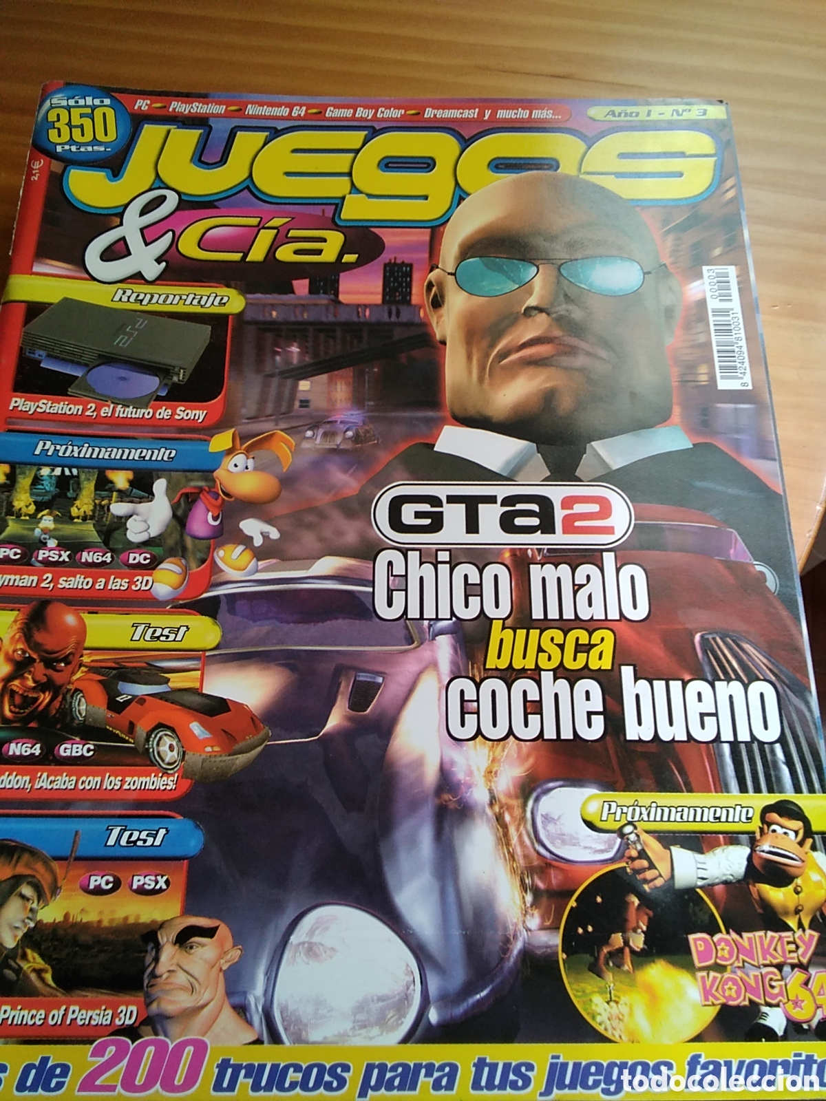 Coleccionismo de Revistas y Peri&oacute;dicos: Juegos y c&iacute;a revista consolas n&uacute;mero 3 a&ntilde;o 1999 noviembre hobby press