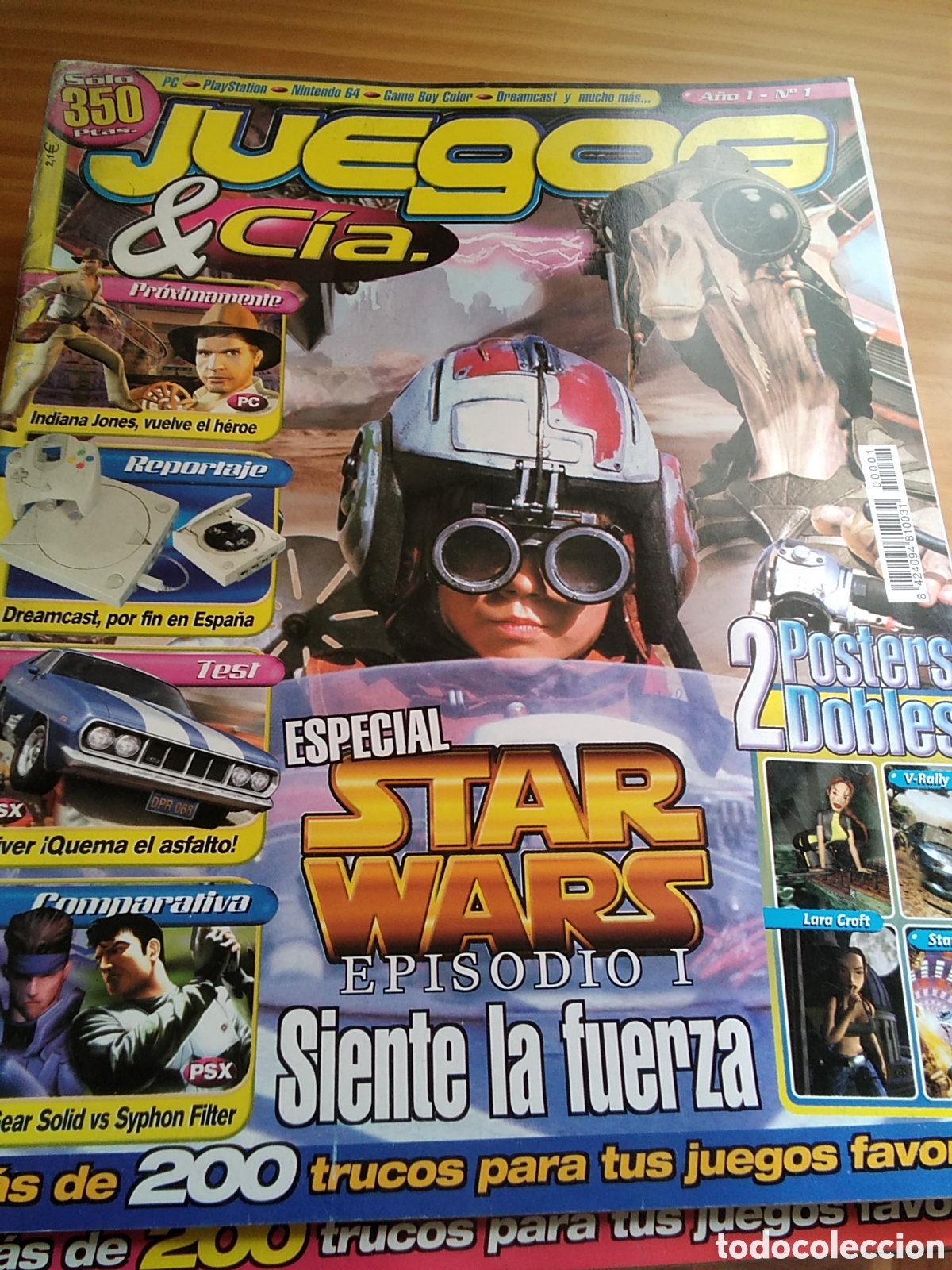 Coleccionismo de Revistas y Peri&oacute;dicos: Juegos y c&iacute;a revista consolas n&uacute;mero 1 a&ntilde;o 1999 septiembre hobby press incluye posters