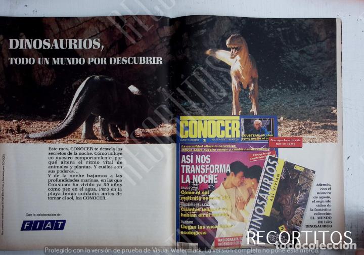 Coleccionismo de Revistas y Peri&oacute;dicos: dinosaurios fiat anuncio publicidad