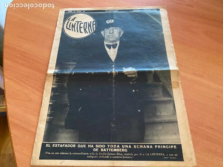Collection Magazines and Newspapers: LA LINTERNA N&ordm; 42 MARZO 1936 (AB-7)