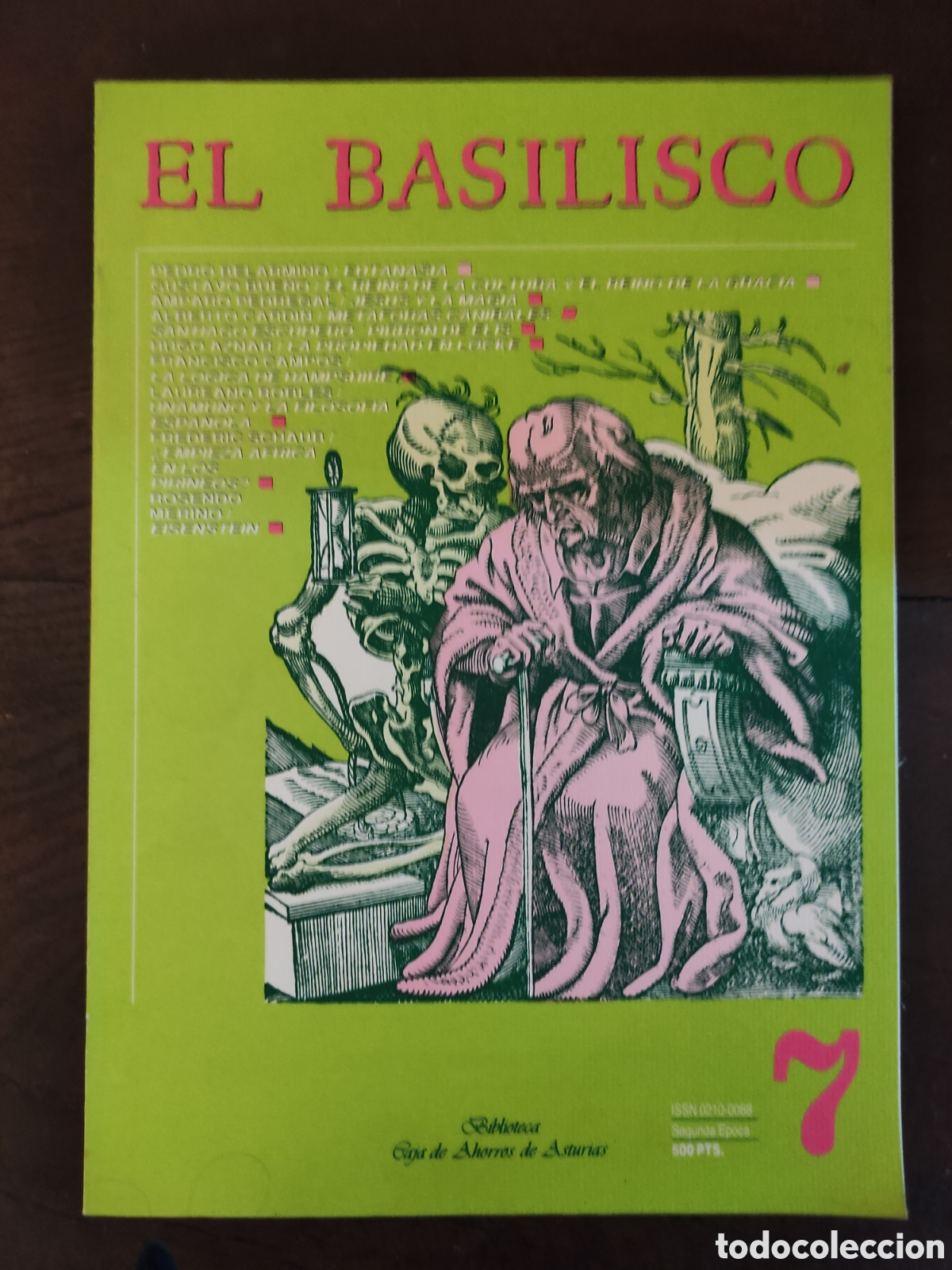 Coleccionismo de revistas y peri&oacute;dicos: El basilisco. 7. - Foto 1