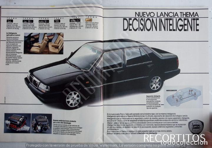 Coleccionismo de Revistas y Peri&oacute;dicos: LANCIA THEMA ANUNCIO PUBLICIDAD