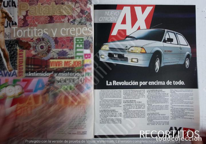 Coleccionismo de Revistas y Peri&oacute;dicos: CITROEN AX PUBLICIDAD ANUNCIO