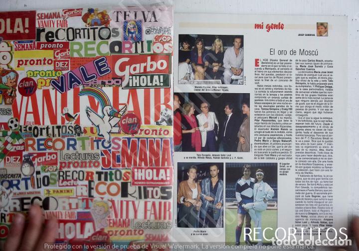 Coleccionismo de revistas y peri&oacute;dicos: TATO ESCAYOLA AMPARO SOLER LEAL PILAR VELAZQUEZ MANUEL TEJADA PEDRO MARIN URRUTI