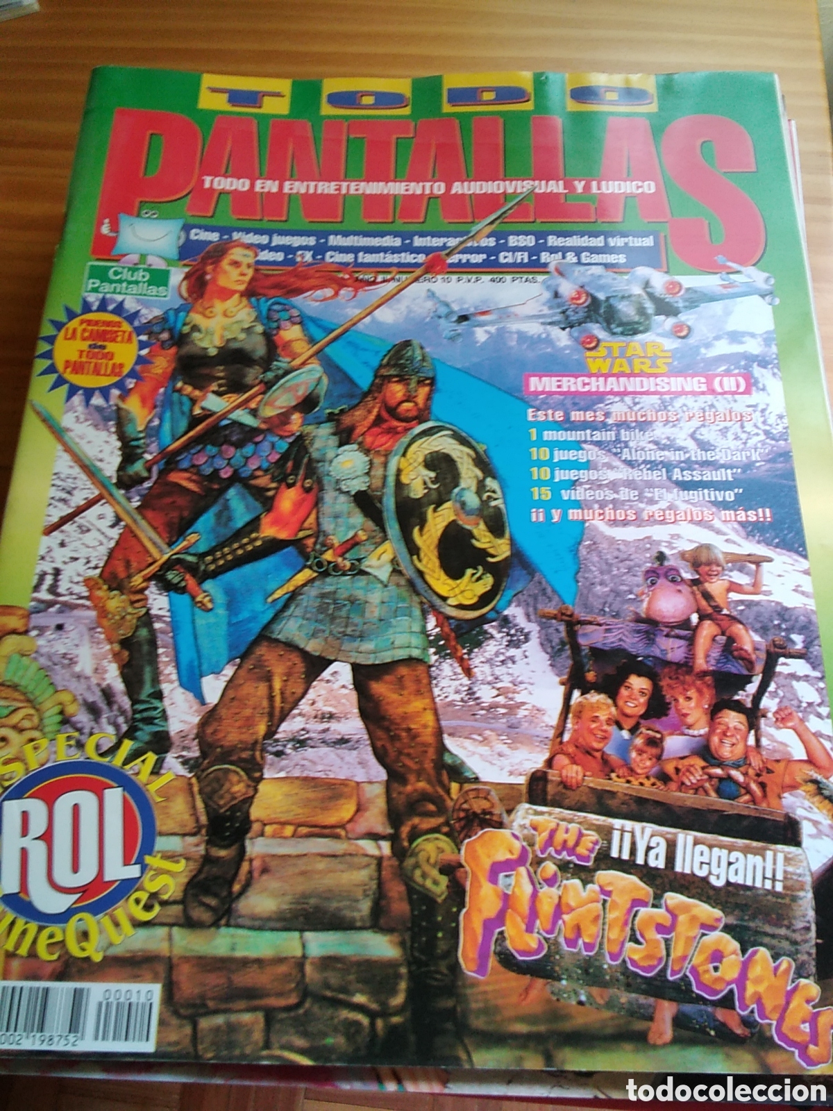 Coleccionismo de Revistas y Peri&oacute;dicos: Todo pantallas revista entretenimiento visual rol consolas Star wars n&uacute;mero 10