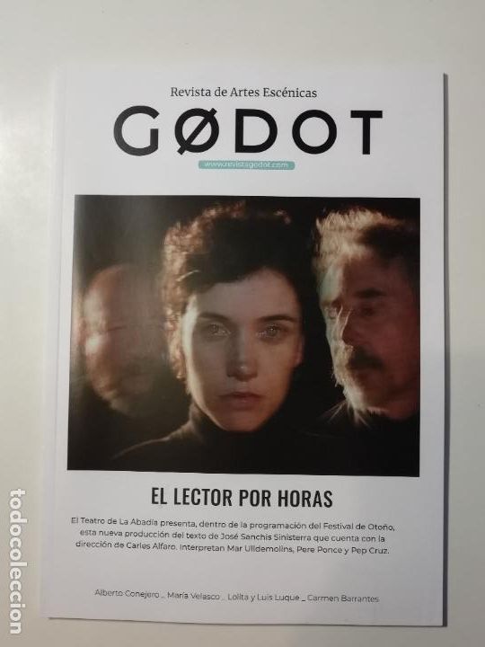 Coleccionismo de Revistas y Peri&oacute;dicos: Godot / Godoff Revista de artes esc&eacute;nicas N&ordm; 141 Noviembre 2023 El lector por horas