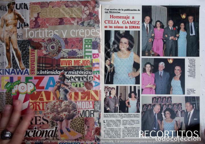 Coleccionismo de Revistas y Peri&oacute;dicos: CELIA GAMEZ NATALIAFIGUEROA LUIS ESCOBAR SAZA MILAGROS PONTI MANOLO CODESO ROCIO JURADO CONCHA VELA