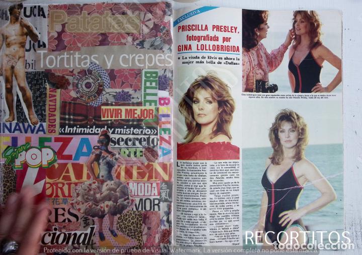 Collezionismo di Riviste e Giornali: priscilla presley GINA LOLLOBRIGIDA