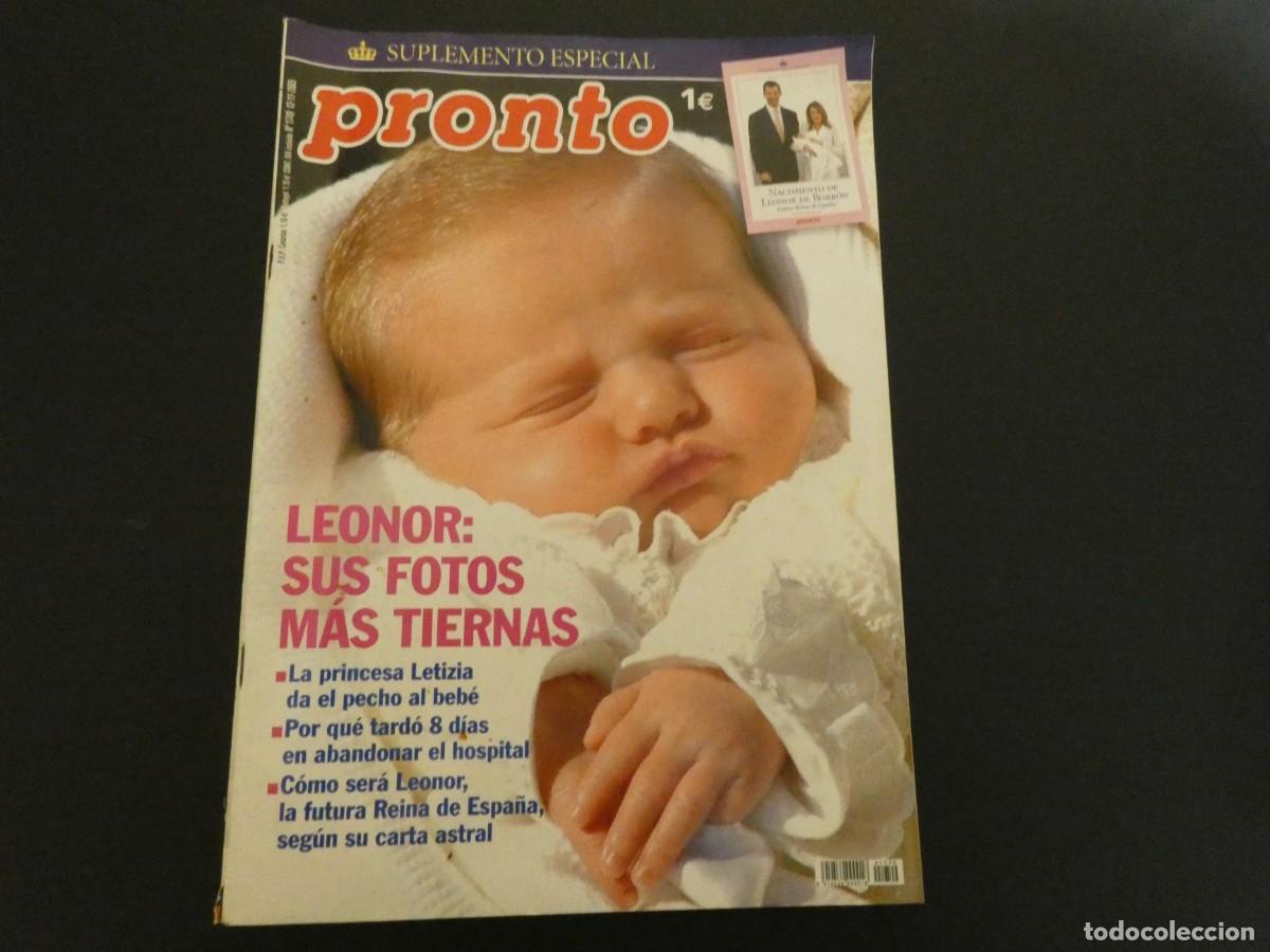 Colecionismo de Revistas e Jornais: REVISTA ANTIGUA PRONTO LEONOR SUS FOTOS MAS TIERNAS NOVIEMBRE 2005