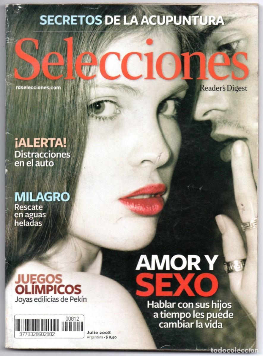 Collectionnisme de Revues et Journaux: Revista Selecciones Reader's Digest Julio 2008 Argentina Renee Zellweger Juegos Olimpicos Pekin