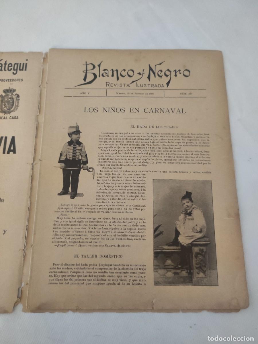 Colecionismo de Revistas e Jornais: Blanco y Negro. Revista ilustrada. N&uacute;mero 199. 1985.