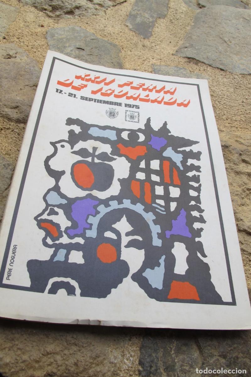 Colecionismo de Revistas e Jornais: XXII FERIA DE IGUALADA. 17 - 21 SEPTIEMBRE 1975 LLIBRET
