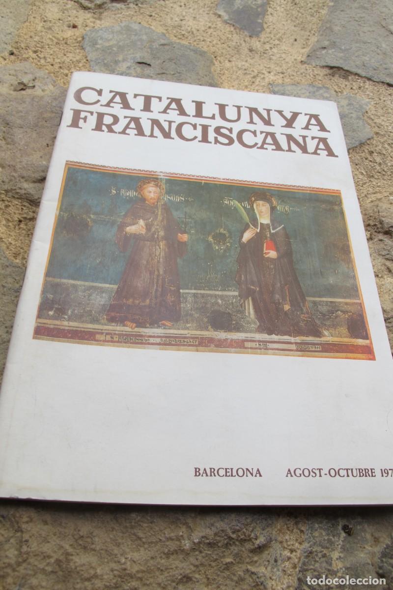 Coleccionismo de revistas y peri&oacute;dicos: CATALUNYA FRANCISCANA. AGOST - OCTUBRE 1979 N&ordm; 32-34
