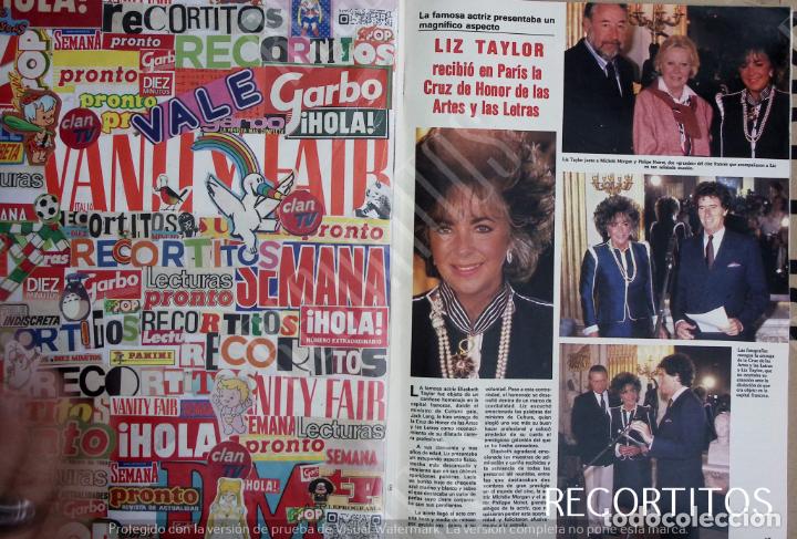 Sammeln von Zeitschriften und Zeitungen: MICHELE MORGAN ELIZABETH TAYLOR LIZ CRUZ DE HONOR DE LAS ARTES Y LAS LETRAS PARIS