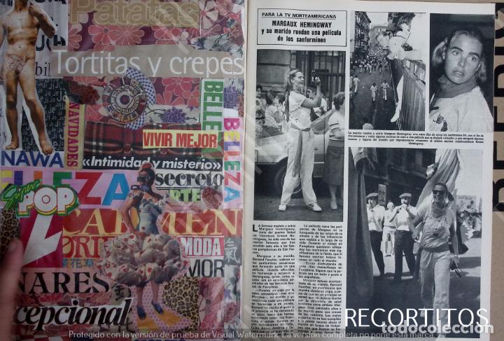 Coleccionismo de Revistas y Peri&oacute;dicos: MARGAUX HEMINGWAY LOS SANFERMINES