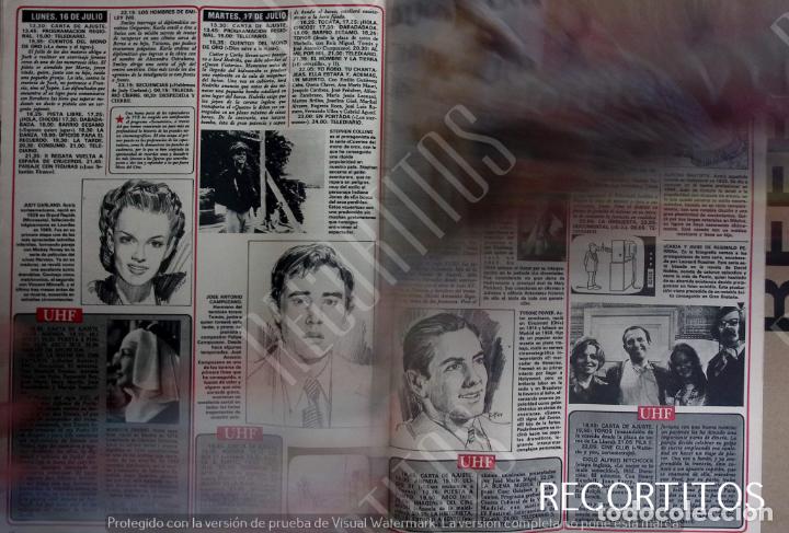 Coleccionismo de Revistas y Peri&oacute;dicos: MARUCHI FRESNO JUDY GARLAND JOSE ANTONIO CAMPUZANO STEPHEN COLLINS