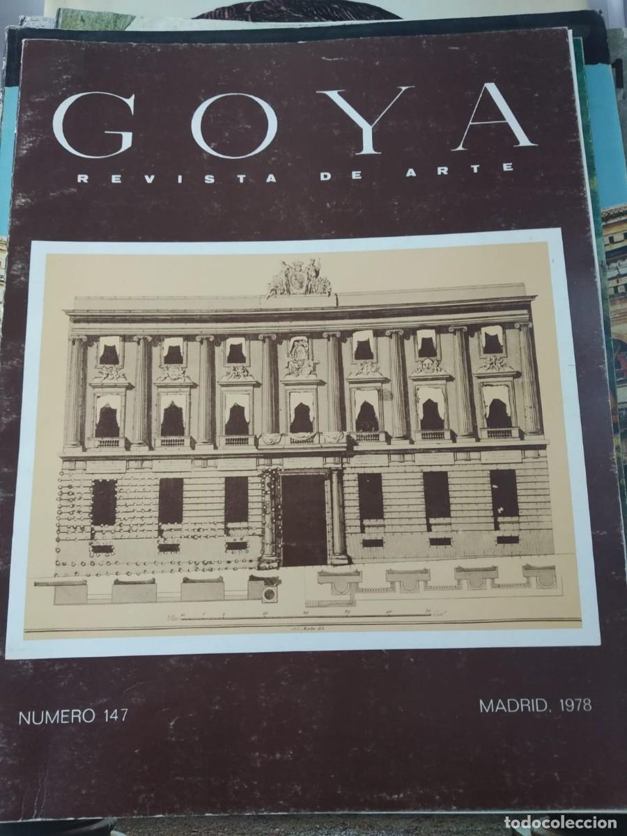 Coleccionismo de Revistas y Peri&oacute;dicos: GOYA. REVISTA DE ARTE . N&Uacute;MERO 147. MADRID, 1978
