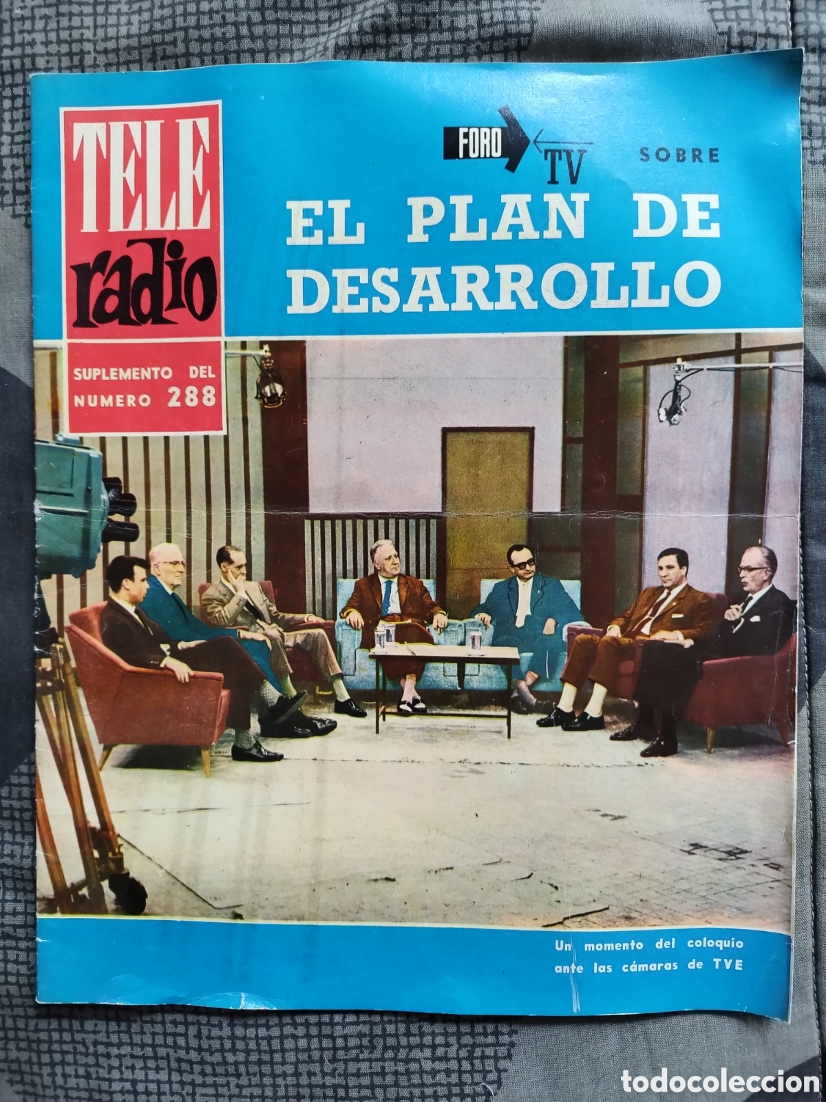 Coleccionismo de Revistas y Peri&oacute;dicos: Revista Tele Radio Suplemento del N&uacute;mero 288.