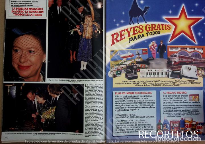 Coleccionismo de Revistas y Peri&oacute;dicos: LA PRINCESA MARGARITA PETER TOWNSEND LOS REYES DE LUZIL BARBIE NOCHE Y DIA MATTEL PIANO CASIO LEGO