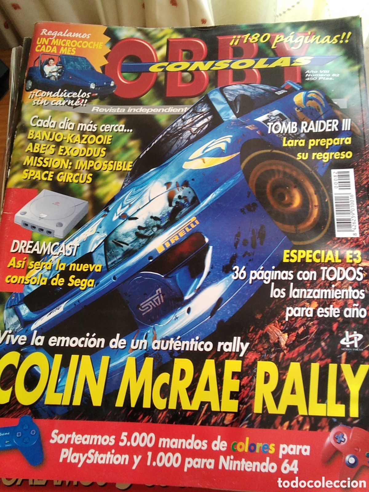 Coleccionismo de Revistas y Peri&oacute;dicos: Hobby consolas revista n&uacute;mero 82 a&ntilde;o 1998 julio