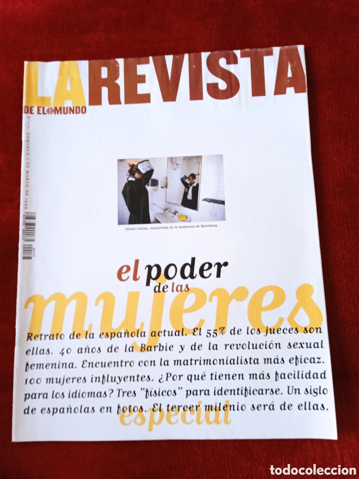 Sammeln von Zeitschriften und Zeitungen: La revista el mundo n&uacute;m 177.El poder de las Mujeres.