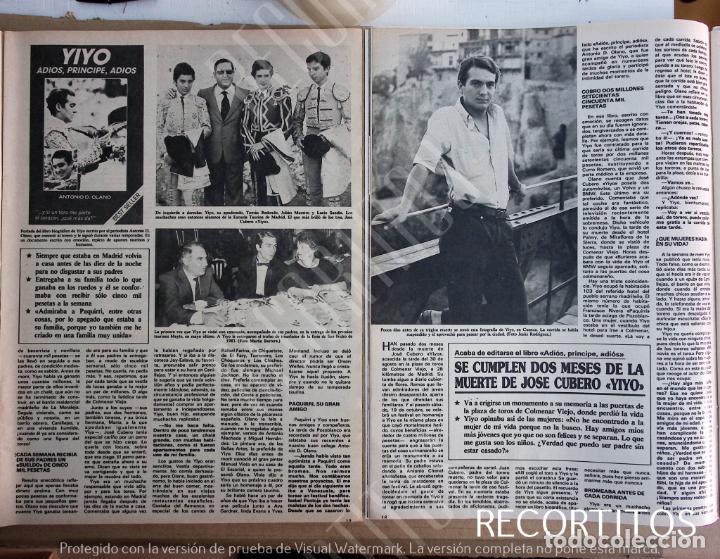 Coleccionismo de Revistas y Peri&oacute;dicos: VICTOR MANUEL DE SABOYA AMADEO DE AOSTA ORNELLA MUTI EL YIYO EN CUENCA ANGELA CAARRASCO