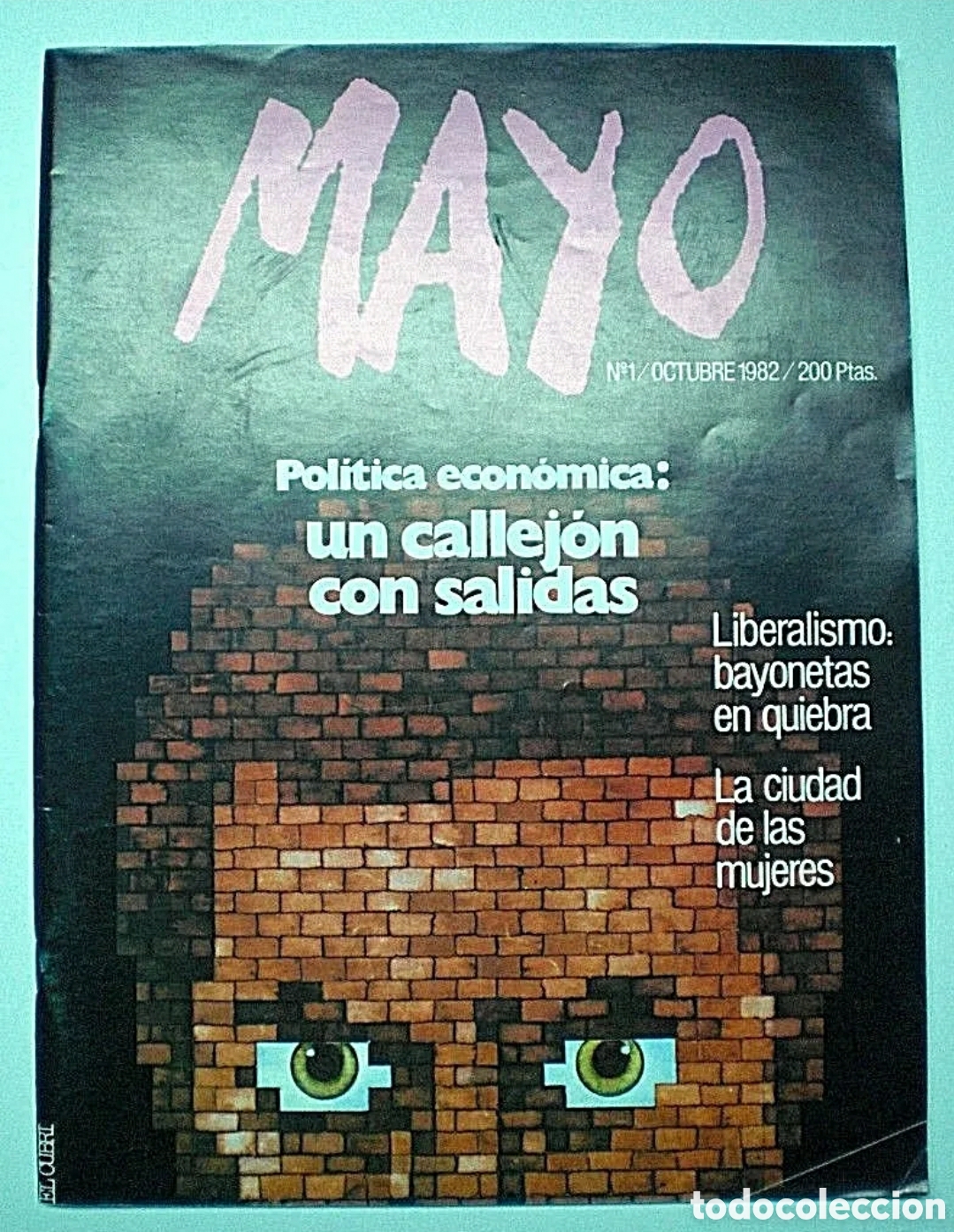 Coleccionismo de revistas y peri&oacute;dicos: MAYO Revista. Nos. 1, 2, 3&nbsp;-&nbsp;Octubre, noviembre, y diciembre&nbsp;1982
