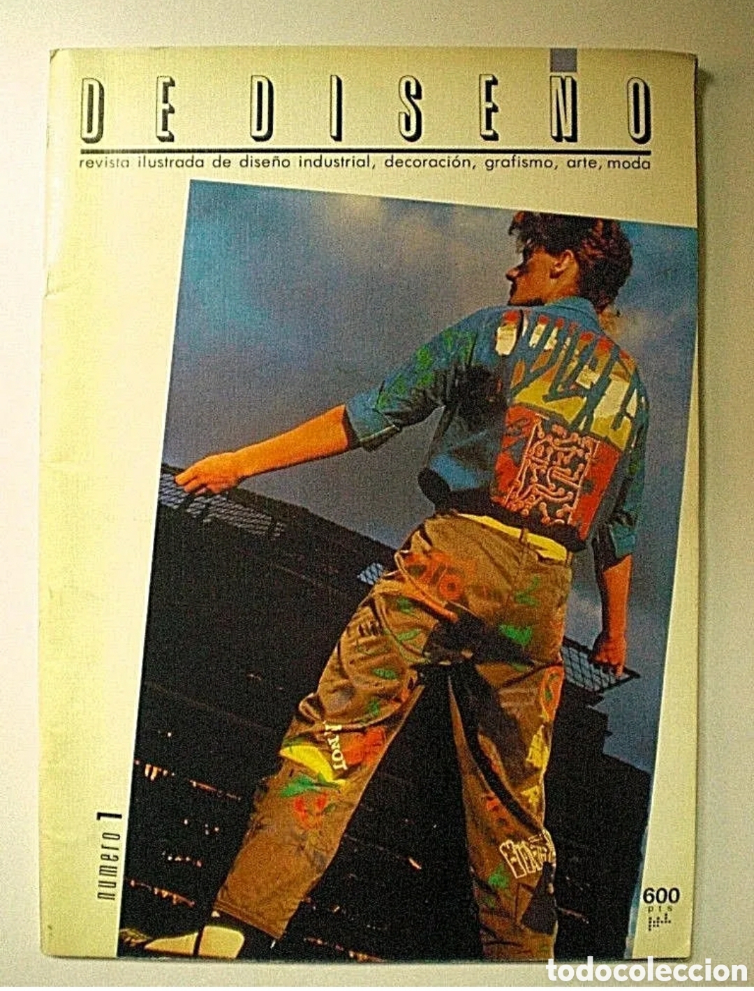 Coleccionismo de revistas y peri&oacute;dicos: DE DISE&Ntilde;O&nbsp;&nbsp; N&ordm; 1. &nbsp; 1984