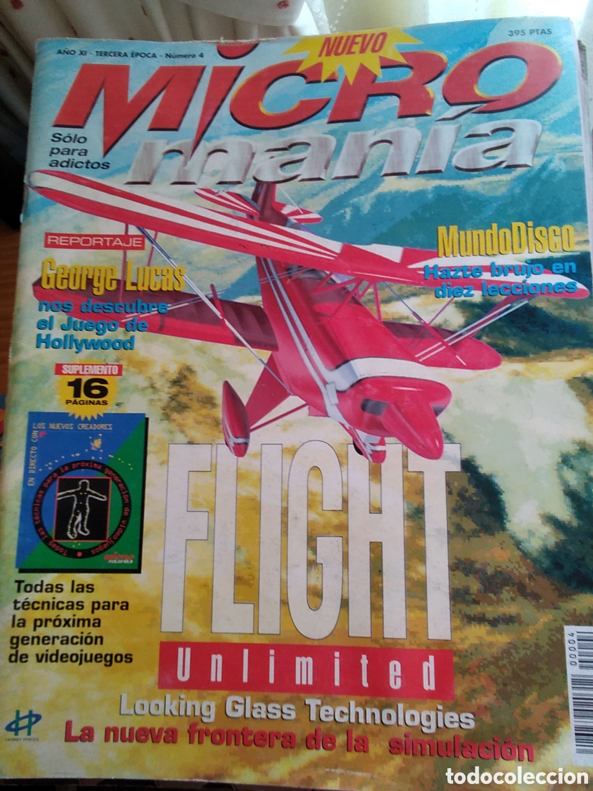 Coleccionismo de Revistas y Peri&oacute;dicos: Micromania tercera &eacute;poca revista juegos n&uacute;mero 4 a&ntilde;o 1995 mayo suplemento incluido