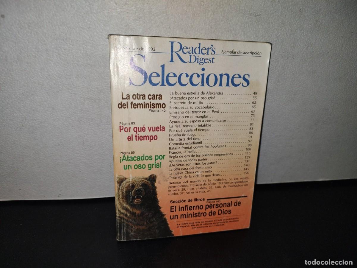 Coleccionismo de Revistas y Peri&oacute;dicos: 80- READER'S DIGEST SELECCIONES. LA OTRA CARA DEL FEMINISMO - SEPTIEMBRE 1992