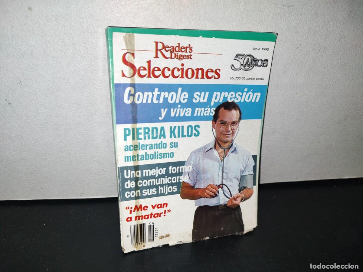Coleccionismo de Revistas y Peri&oacute;dicos: 80- READER'S DIGEST SELECCIONES. CONTROLE SU PRESI&Oacute;N Y VIVA M&Aacute;S - JUNIO 1990