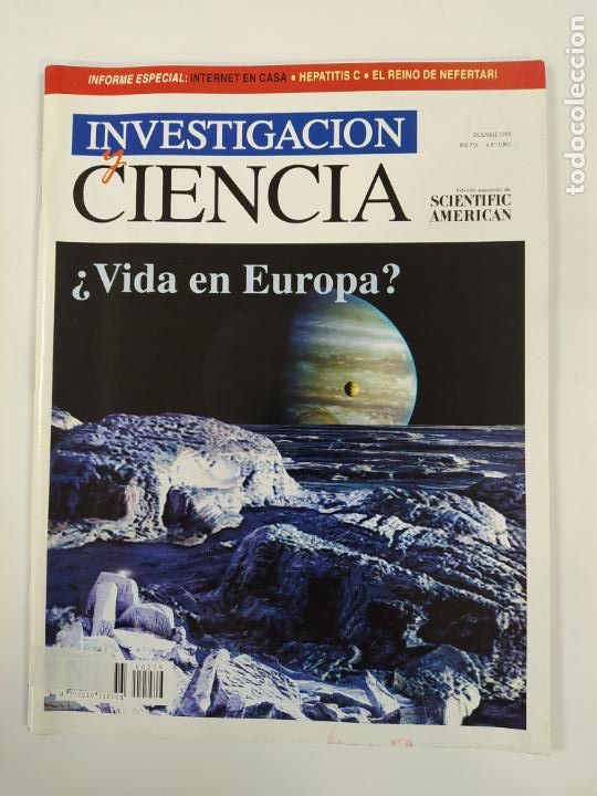 Collection Magazines and Newspapers: REVISTA INVESTIGACI&Oacute;N Y CIENCIA N&ordm; 279. DICIEMBRE 1999. VIDA EN EUROPA. TDKC39