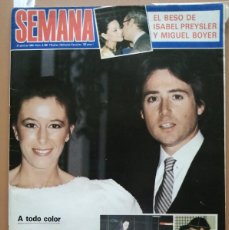 Coleccionismo de Revistas y Periódicos: SEMANA-2305 1984