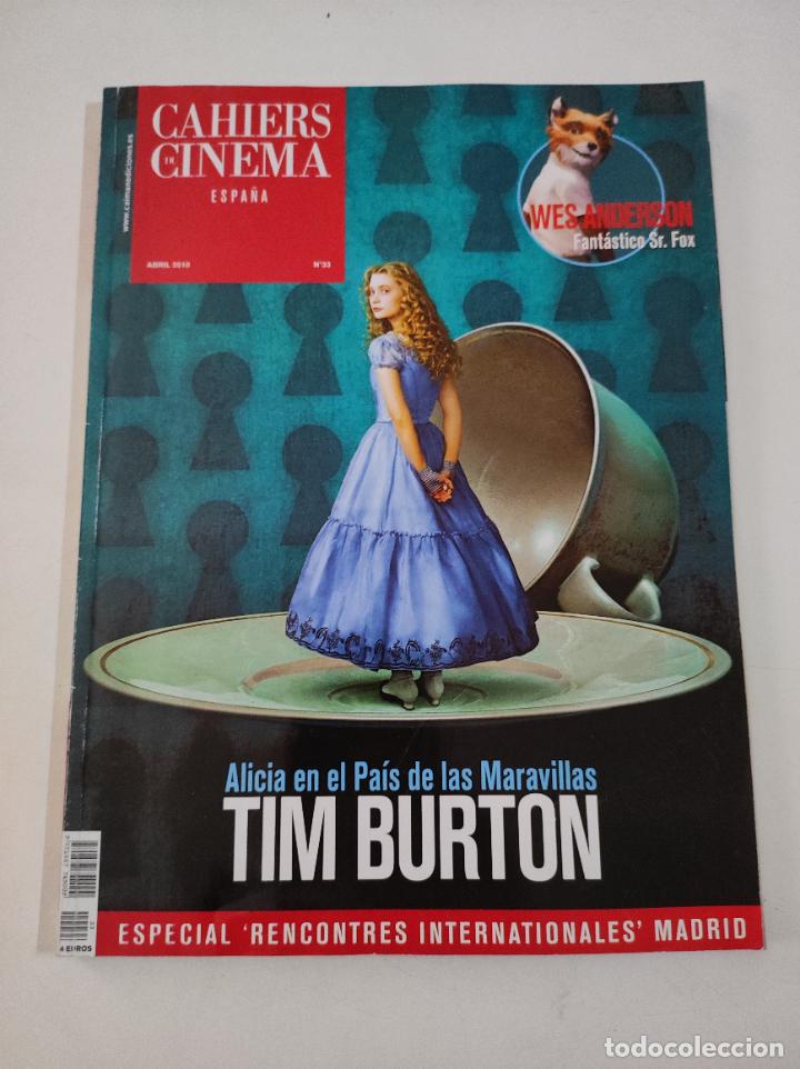 Colecionismo de Revistas e Jornais: Revista CAHIERS de CINEMA Espa&ntilde;a N&ordm; 33. Abril 2010 - VVAA