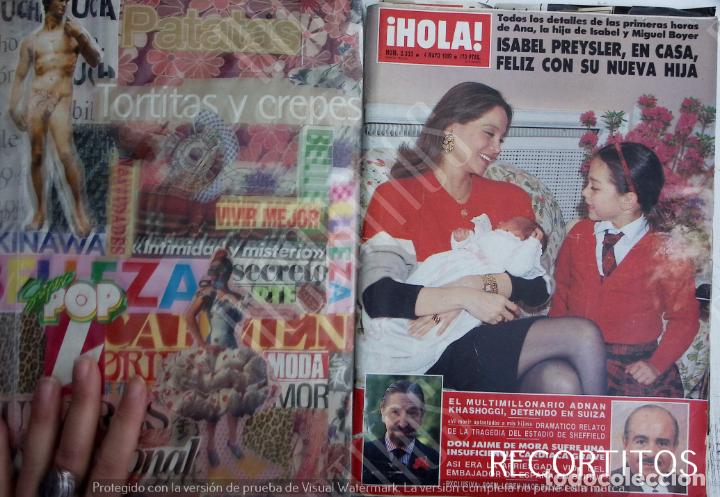 Coleccionismo de Revistas y Peri&oacute;dicos: RECORTE PORTADA ISABEL PREYSLER TAMARA FALCO ANA BOYER