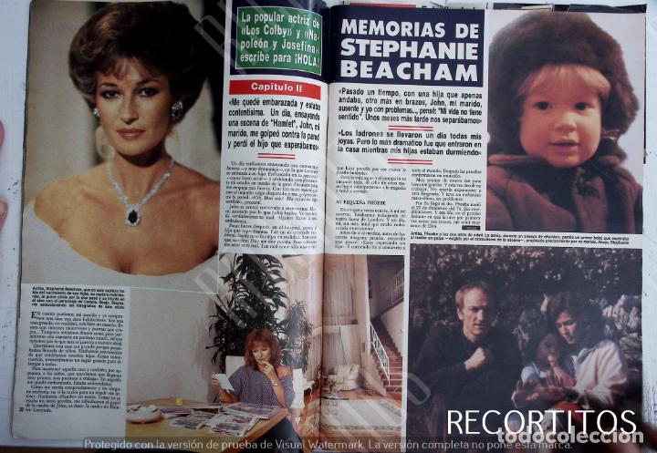 Coleccionismo de Revistas y Peri&oacute;dicos: STEPHANIE BEACHAM SABLE COLBY DINASTY LAS MEMORIAS EN HOLA 2