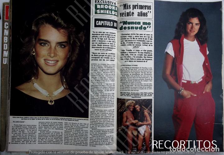 Colecionismo de Revistas e Jornais: BROOKE SHIELDS MEMORIAS EN HOLA CAITULO III MIS PRIMEROS VEINTE A&Ntilde;OS