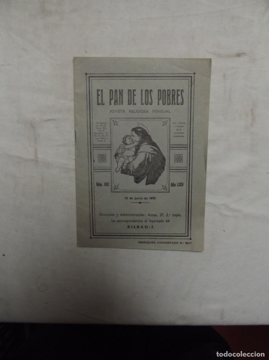 Collection Magazines and Newspapers: EL PAN DE LOS POBRES JUNIO DE 1970