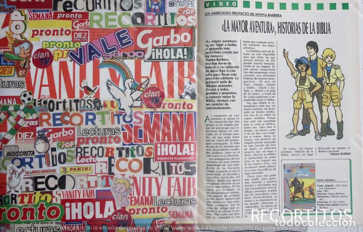 Coleccionismo de Revistas y Peri&oacute;dicos: HANNA BARBERA LA MAYOR AVENTURA HISTORIA DE LA BIBLIA