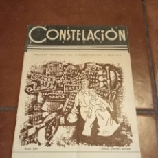 Coleccionismo de Revistas y Periódicos: REVISTA CONSTELACIÓN DE COLABORARON LITERARIA LITERATURA 1953