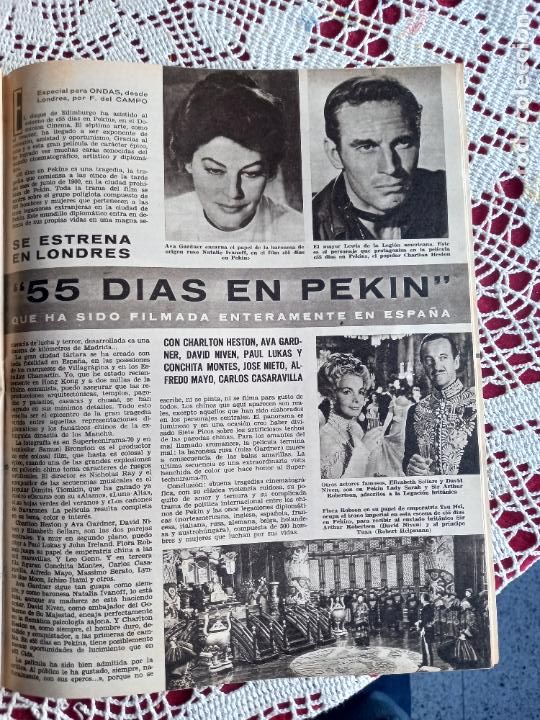Coleccionismo de Revistas y Peri&oacute;dicos: 55 DIAS EN PEKIN CHARLTON HESTON AVA GARDNER SAMUEL BRONSTON