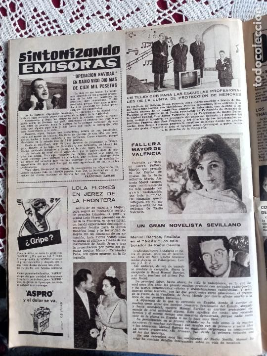 Coleccionismo de revistas y peri&oacute;dicos: MANUEL BARRIOS LOLA FLORES FALLERA MAYOR