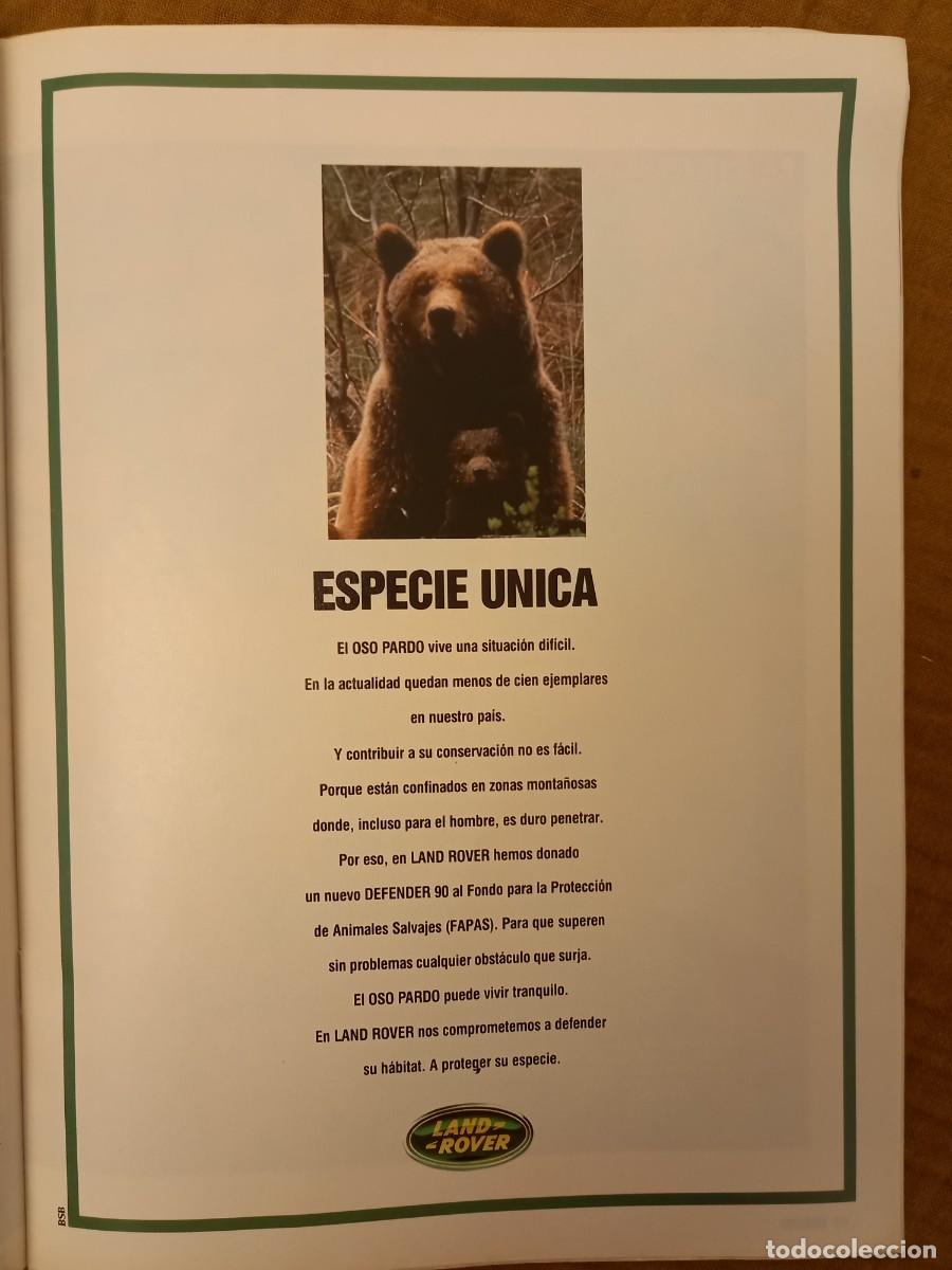 Coleccionismo de Revistas y Peri&oacute;dicos: PUBLICIDAD AUTOMOVILES. ANUNCIO DE LAND ROVER ESPECIE &Uacute;NICA. EXTRA&Iacute;DO DE REVISTA 1991