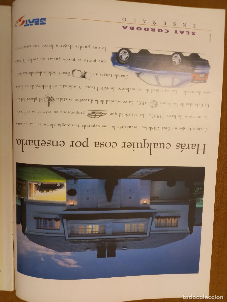 Coleccionismo de revistas y peri&oacute;dicos: PUBLICIDAD AUTOMOVILES. ANUNCIO DE SEAT CORDOBA. EXTRA&Iacute;DO DE REVISTA 1994