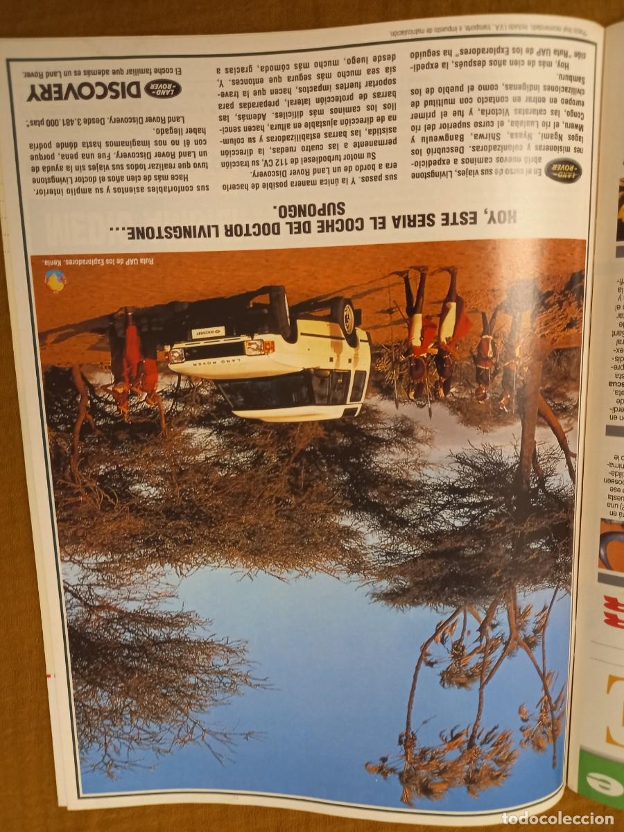 Coleccionismo de Revistas y Peri&oacute;dicos: PUBLICIDAD. ANUNCIO DE LAND ROVER DISCOVERY. EXTRA&Iacute;DO DE REVISTA 1995